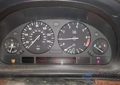 2003 BMW 530Ia from USA, damaged, VIN WBADT63423CK28513